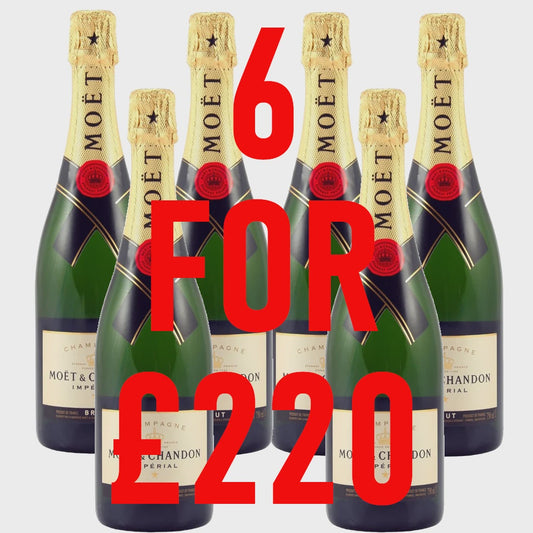 Moet et Chandon Brut Imperial - 6 for £220