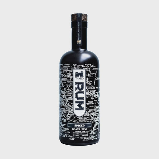West Midlands Distillery Black Spiced Rum / 70cl