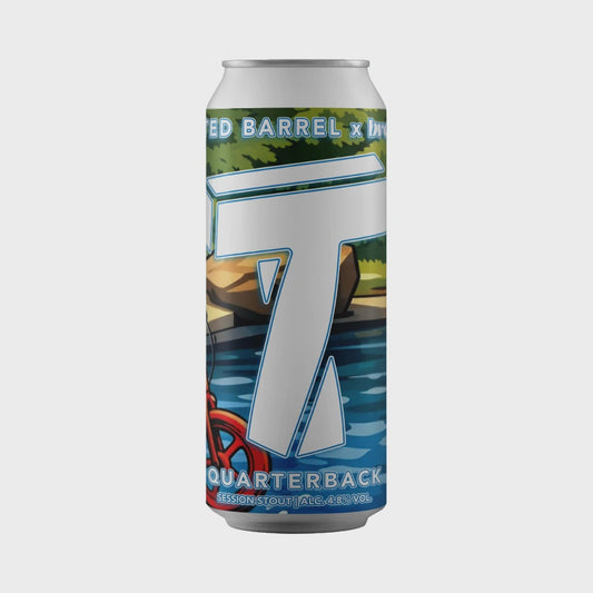 Twisted Barrel Quarterback Stout   4.8% / 44cl