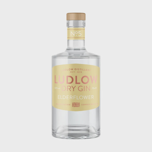 Ludlow Dry Gin No. 5 Elderflower / 70cl