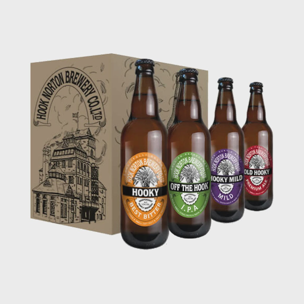 Hook Norton 4 Bottle Gift Box / 4 x 50cl