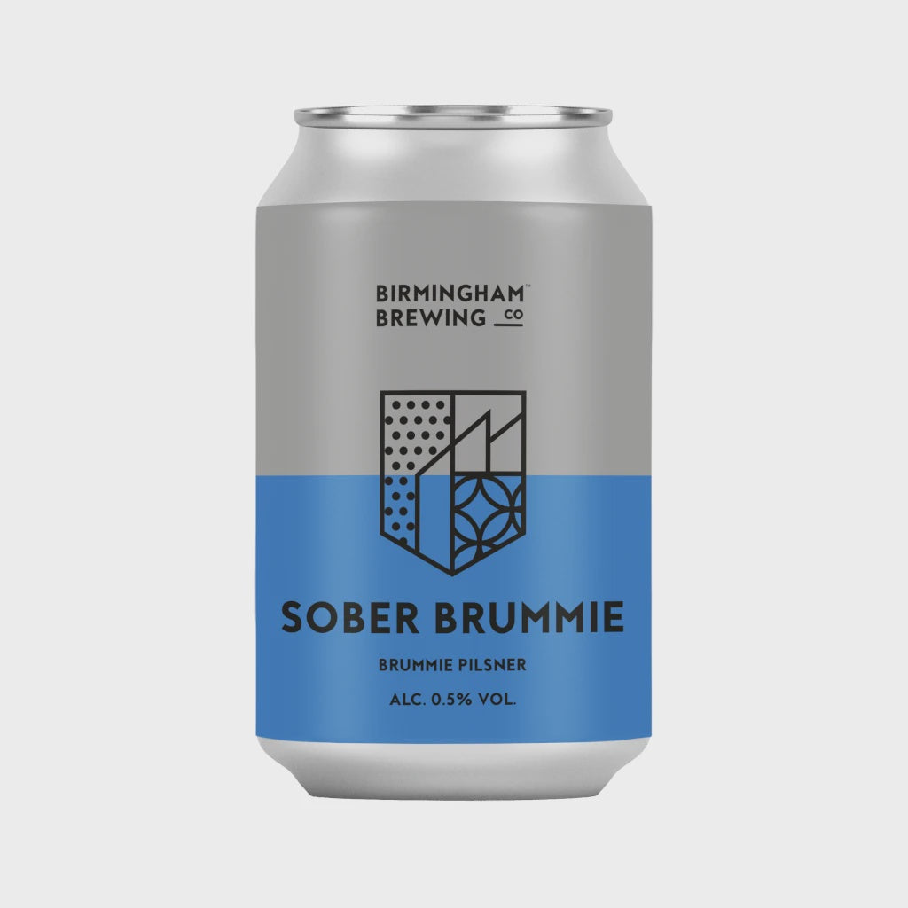 Birmingham Brewing Co. Sober Brummie Lager   0.5% / 33cl