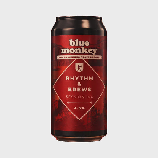 Blue Monkey Rhythm & Brews IPA   4.5% / 44cl