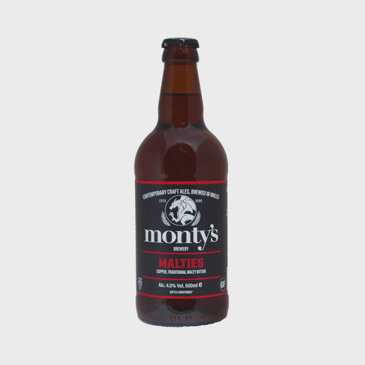 Monty's Brewery Malties Copper Ale   4.0% / 50cl