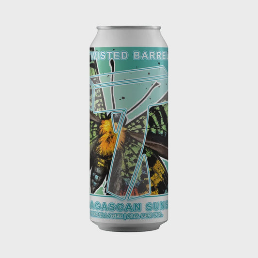 Twisted Barrel Madagascan Sunset Vienna Lager   5.0% / 44cl
