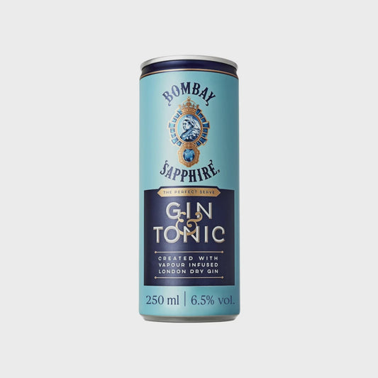Bombay Sapphire Gin & Tonic can / 25cl