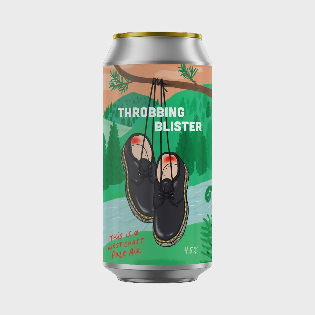 Pretty Decent Beer Co. Throbbing Blister West Coast Pale   4.5% / 44cl