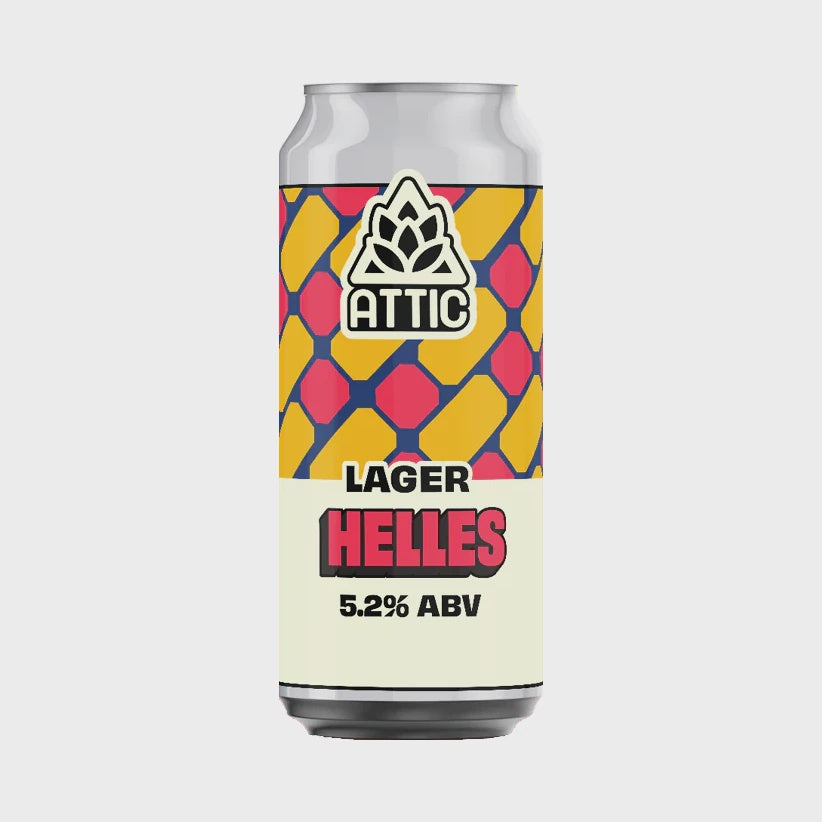 Attic Brew Co. Helles   5.2% / 44cl