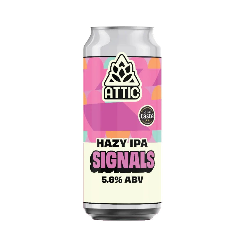 Attic Brew Co. Signals Hazy Pale   5.6% / 44cl