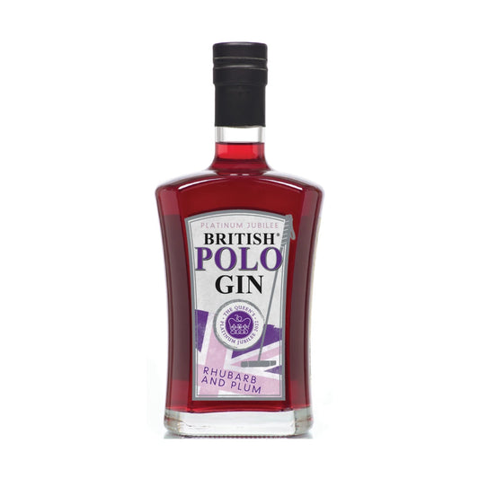 British Polo Rhubarb and Plum Gin / 70cl