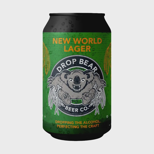 Drop Bear New World Lager   0.5% / 33cl