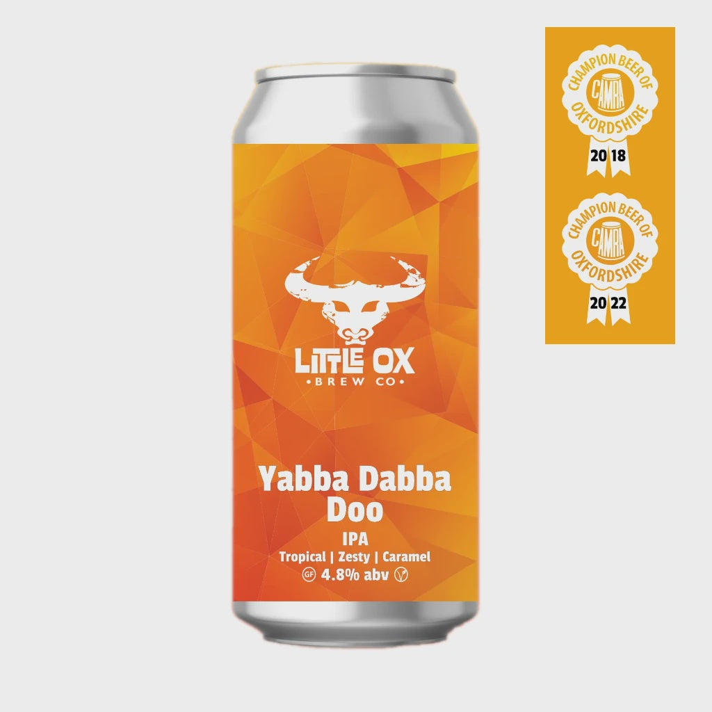 Little Ox Brew Co. Yabba Dabba Doo IPA   4.8% / 44cl