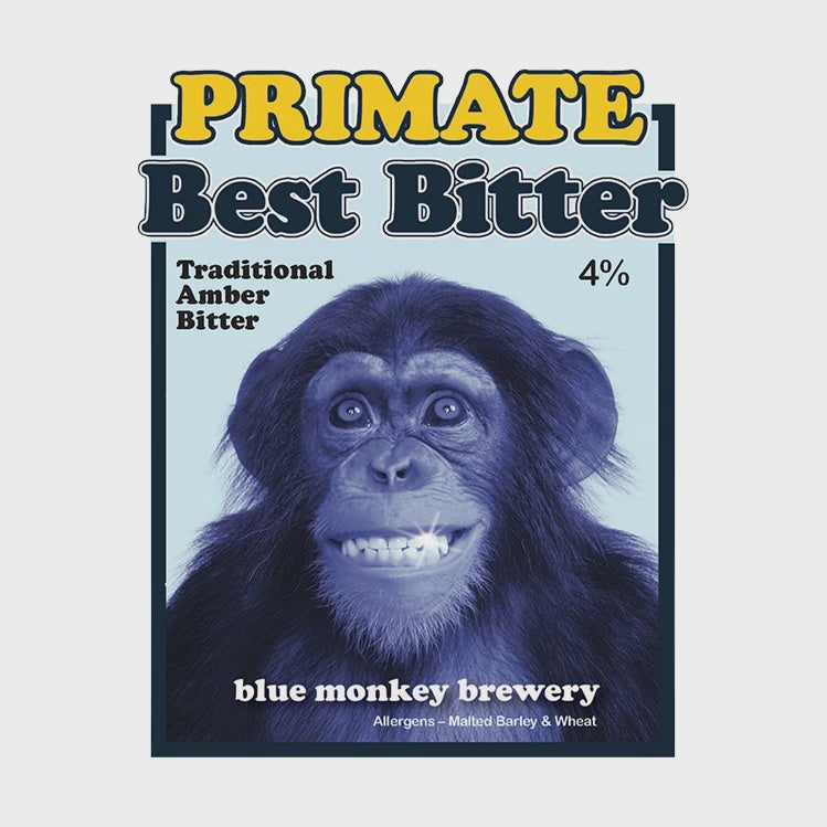 Blue Monkey Primate Best Bitter   4.0% / 50cl