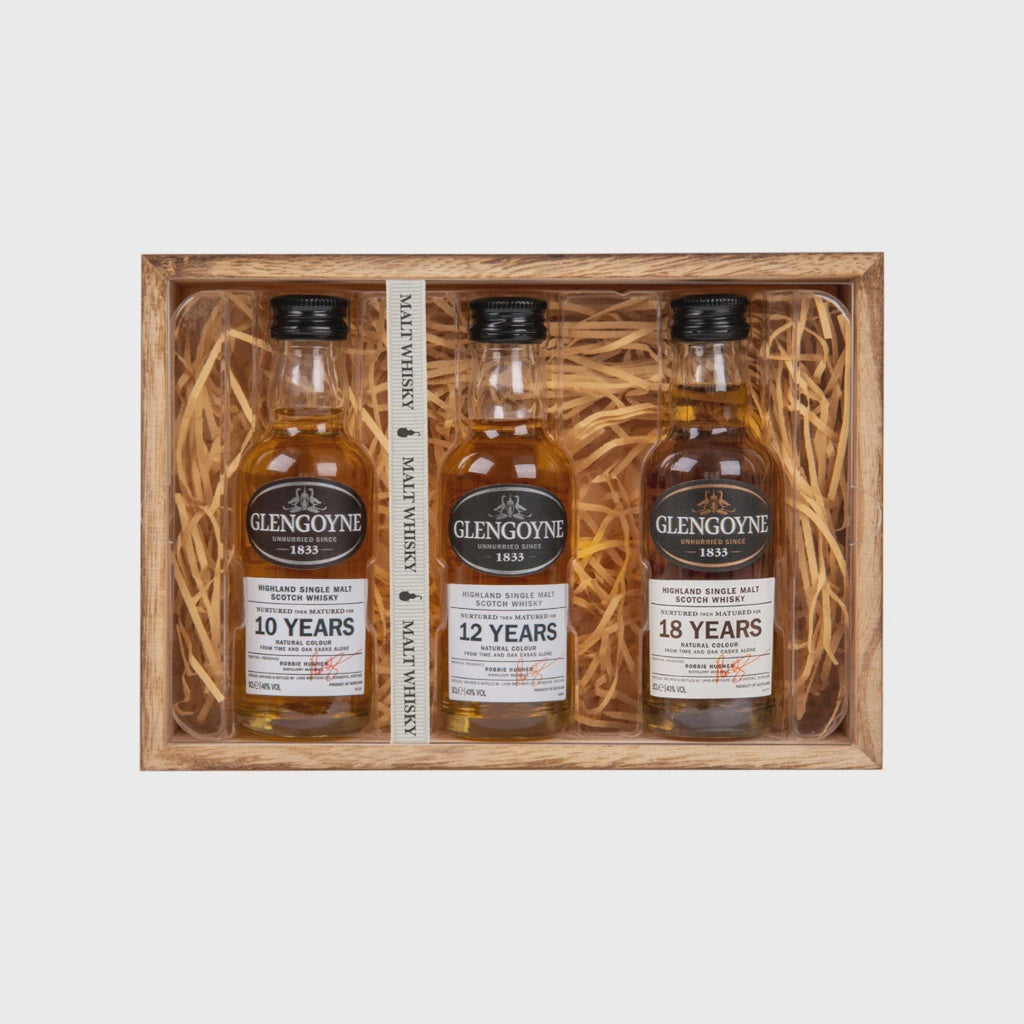 Glengoyne Whisky Miniature Gift Selection / 3 x 5cl