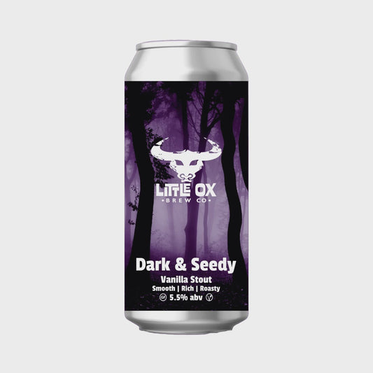 Little Ox Brew Co. Dark & Seedy Vanilla Stout   5.5% / 44cl