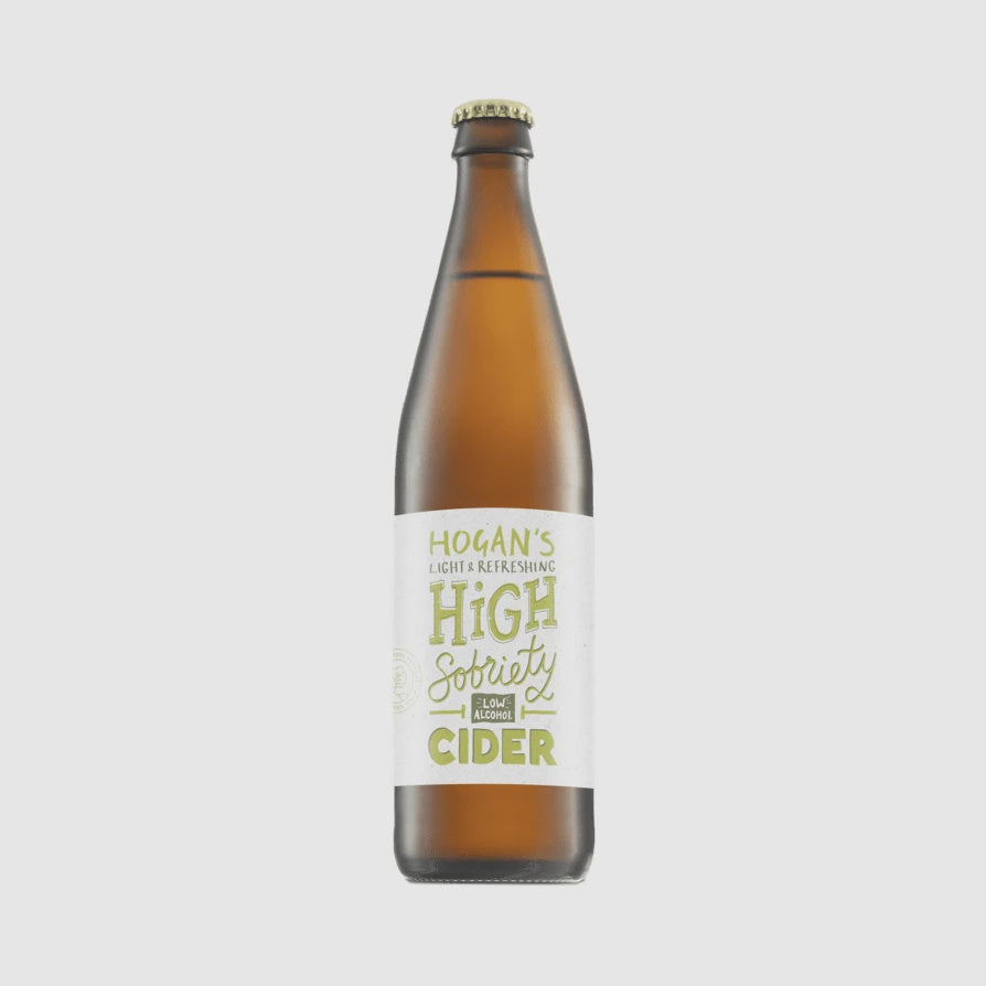 Hogan's High Sobriety Low Alcohol Cider   1.0% / 50cl