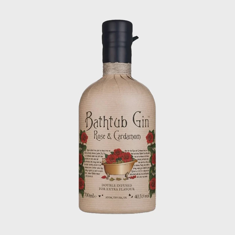 Bathtub Rose & Cardamom Gin / 70cl