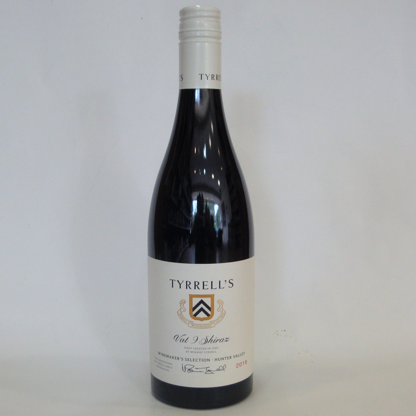 Vat 9 Winemaker`s Selection Shiraz, Tyrrell`s / 2018 / 75cl