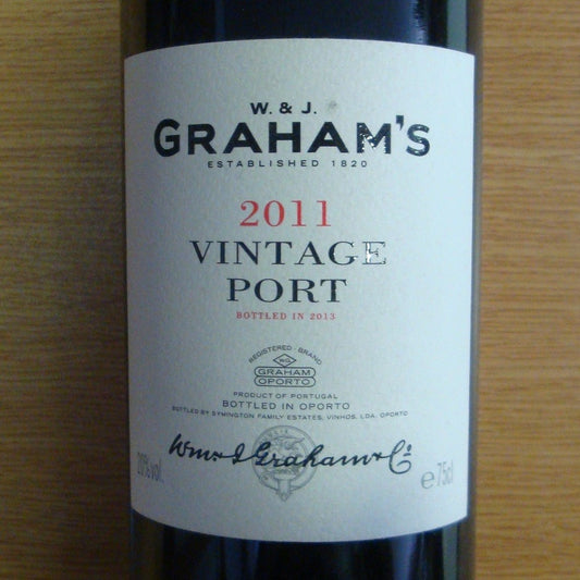 Grahams Vintage Port / 2011 / 75cl